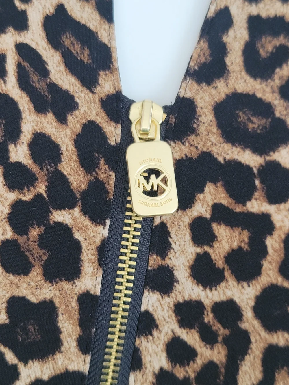 ❗️ MICHAEL KORS Leopard Print Zip-Front Blouse and LEGGINS COMBO❗️ - Picture 2 of 15